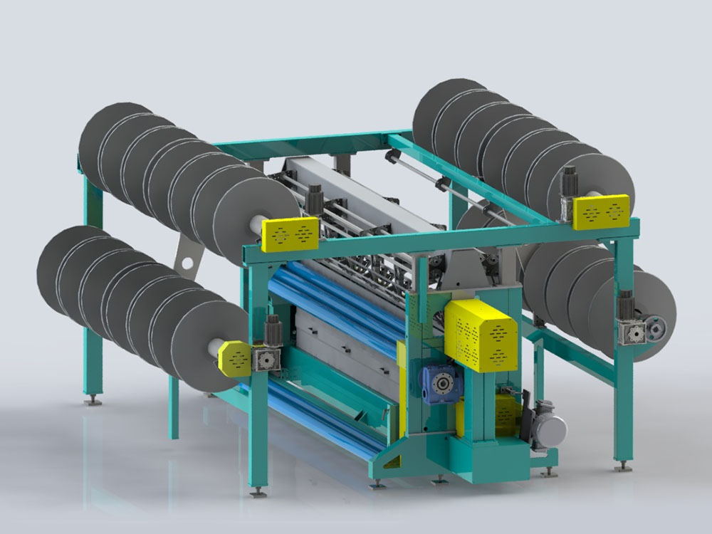 乐鱼手机版appDF数控单针床压纱板经编机